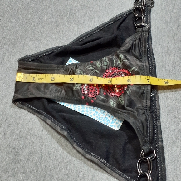 Sinful Wish Chain Halter Bikini Set Small NWT - Picture 8 of 13